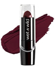 wet n wild Silk Finish Lipstick, Hydrating Rich Buildable Lip Color, Formulated with Vitamins A,E, & Macadamia for Ultimate Hydration, Cruelty-Free & Vegan - Black Orchid