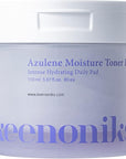 Moisturizing Toner Pads for Face - Azulene Moisturizer Facial Essence & Hydrating Sheet Masks Pads Helps Skin Barrier, Hydrating Skincare for Dry, Sensitive Skin Toner - 80ea (5.07 Oz)
