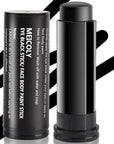 MEICOLY Black Face Paint,Eye Black Stick for Sports,Baseball Softball Football Lacrosse,Easy to Color Athletes Sporting,Smooth Halloween Face Body Paint Stick,0.5Oz