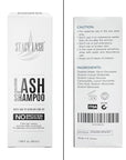 STACY LASH Eyelash Extension Shampoo + Brush / 1.69 fl.oz / 50ml / Eyelid Foaming Cleanser/Wash for Extensions & Natural Lashes/Safe Makeup Remover/Supplies for Professional & Home Use
