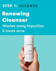 Proactiv 3 Step Acne Treatment - Benzoyl Peroxide Face Wash, Repairing Acne Spot Treatment for Face and Body, Exfoliating Toner - 30 Day Complete Acne Skin Care Kit