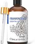 HIQILI 30ML Frankincense Essential Oil, Relaxing, Skin Care, Camp Atmosphere Creation, Can be Added to Body Lotions, Creams, Aromatherapy Use - 1 Fl Oz