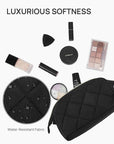Telena puffer makeup bags for