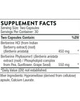 THORNE Berberine 1000 mg per Serving - Botanical Supplement - Support Heart Health, Immune System, Healthy GI, Cholesterol - Gluten-Free, Dairy-Free - 60 Capsules - 30 Servings