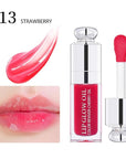 Hydrating Lip Glow Oil, Lip Oil Gloss Transparent Lip 2 OZ