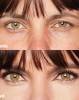 evpct 2Pcs under Eye Brightener, Nourishing Luminous under & 10#