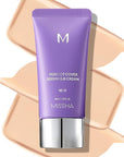 MISSHA M PERFECT COVER SERUM BB CREAM No.19 Ivory - Fair/Light with Warm Undertone, BB Cream by Cardi B Pick, Skin Tint, Tinted Moisturizer, Skin Care Foundation Makeup, Korean Makeup,1.18 Fl oz