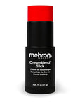 Mehron Makeup CreamBlend Stick | Face Paint, Body Bright Red) 75 oz