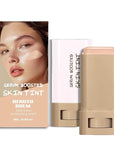 2 Pcs Foundation Stick Beauty Balm Serum Boosted Skin Tint Solid Tinted Moisturizing Serum Contour Stick Foundation for Women Natural Finish Makeup(5, 5)