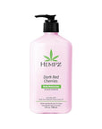 Hempz Dark Red Cherries Lotion, Ultra Hydrating Moisturizer for Body, Hands and Feet 17 oz.