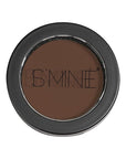 ISMINE Single Eyeshadow Powder Palette Matte Coffee, High Pigment, Longwear Single Brown Eye Makeup for Day & Night (#04)