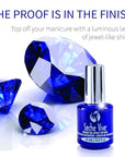 Seche Vive Instant Gel Effect Top Coat, Nail Polish for Manicure and Pedicure, 0.5 oz, 2-pack