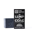 Duke Cannon Supply Co. Big Lump of Coal Soap Bar for Men Holiday Edition (Bergamot & Black Pepper Scent) Superior Grade, Extra Large, Paraben-free, All Skin Types, 10 oz (6 Pack)