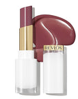 REVLON Super Lustrous Glass Shine Balm, Hydrating Tinted Lipstick, Sheer, Glossy Shiny Finish, 007 Glazed Mauve, 0.11 oz
