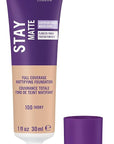 Rimmel Stay Matte Foundation, Ivory, 1 Fluid Ounce of 2)