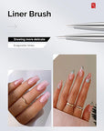 MelodySusie Nail Art Brushes Set,6pcs