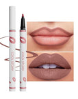 COOL STORY Matte Lip Liner Pencil - Waterproof, Non-Fading, Long-Lasting Plump Effect for Fuller Lips Makeup, Soft & Smooth Texture Easy Glide Lipstick 07#