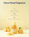 ILLIYOON Fresh Moisture Body Scrub Wash 400ml(13.53 Fl Oz) Vitamin C, walnut shell and soft grape seed powder, Exfoliating Scrub for Silky Smooth Skin
