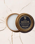 Caswell-Massey Healer All-Purpose Salve, Soothing Hand Cream with Beeswax & Orange, Cedarwood & Rosewood Oils, For Hands, Cuticles & Lips, Made in USA, 1.5 Oz