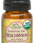 US Organic Helichrysum Essential Oil, USDA Certified Organic, Steam Distilled, Sourced from The Balkan Peninsula, High end Essential Oil (5 ml)