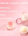 KISSIO Lip Balm,Peach Lip Balm,Lip Care oz(01#Peach)
