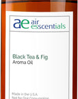 Black Tea & Fig Aroma Oil, Essential Oils Blend for Diffusers & Scent Machines, Herbal Fruity Blend and Amber, Aromatherapy, Cold Air Diffuser Compatible, 300 mL