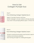 BIODANCE Collagen Plumper Duo: Pore Perfecting Collagen Peptide Serum & Facial Moisturizer, Korean Skincare Set for Plumping Glass Skin, Korean Skin Care, Gifts for women, Skin Care Set