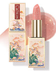 CATKIN Tinted Lip Balm Glitter Lip Stain Ultra Hydrating Lip Moistrurizer Lip Care with Vitamin E Nourishing For Cracked & Dry Lips 0.12 oz C09 Aurora - Light Pink