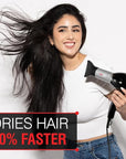 CHI Pro Hair Dryer, Ceramic Heater Reduces Frizz & Static Electricity, Helps Dry Hair Faster & Promotes Moisture & Shine
