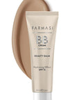 FARMASi Make Up BB Cream Beauty Balm, Full-Coverage Foundation, Concealer, Moisturizer BB Cream for All Skin Types, 1 fl. oz. / 30 ml (Tan)