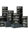 Duke Cannon Supply Co. Big Lump of Coal Soap Bar for Men Holiday Edition (Bergamot & Black Pepper Scent) Superior Grade, Extra Large, Paraben-free, All Skin Types, 10 oz (6 Pack)