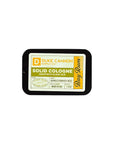 Duke Cannon Supply Co. Solid Cologne for Men Bay Rum (Citrus Musk, Cedarwood, Island Spice) - Concentrated Balm, Travel-Friendly Convenient Tin, 1.5 oz