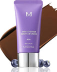 MISSHA M PERFECT COVER SERUM BB CREAM No.45 Deep Mocha- Deep with Cool Undertone, BB Cream by Cardi B Pick, Skin Tint, Tinted Moisturizer, Skin Care Foundation Makeup, Korean Makeup, 1.18 Fl oz