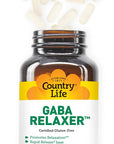 Country Life Gaba Relaxer, Rapid Release - 90 Tablets
