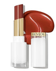 REVLON Super Lustrous Glass Shine Balm, Hydrating Tinted Lipstick, Sheer, Glossy Shiny Finish, 010 Spiced Wine, 0.11 oz