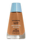 COVERGIRL Clean Matte Liquid Foundation, Deep Golden 570, Pack of 1
