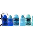 Lip Smacker Crayola Crayon Stackable Flavored Clear Lip Balm, Blue - Moisturizing, Soothing