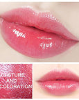 3 Pcs Aloe Vera Color Changing Lipstick,Long Lasting Nutritious Moisturizing Lip Balm Magic Temperature Color Change Lip Gloss