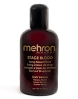Mehron Makeup Stage Blood | Realistic For Halloween | Washable Fake Blood for Special FX, Stage & Screen, Halloween, & Cosplay (4.5) (Dark Venous)