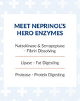 Arthur Andrew Medical, Neprinol AFD, Multi Enzyme Blend with Serrapeptase & Nattokinase, 300 Count (Pack of 1)
