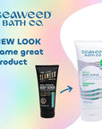 Seaweed Bath Co. Detox Body Scrub, Rosemary Mint Scent, 6 Ounce, Sustainably Harvested Seaweed, French Sea Clay, Coffee Extract