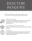 Doctor Rogers Face Wash, Gentle Face Cleanser For Women & Men, Hydrating Face Wash For Sensitive, Dry & Combination Skin, Dermatologist-Created Daily Facial Cleanser For SkinCare Routine, 5 fl oz Tube