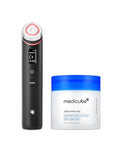medicube Deep Clean to Deep Glow Set: Age-R Booster Pro (Black) and Zero Pore Pads 2.0 | Holiday Stocking Stuffers, Gifts for Women, Stocking Stuffers for Women