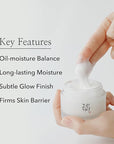 Beauty of Joseon Green Plum Refreshing Cleanser Gel with Dynasty Cream Hydrating Face Moisturizer for Dry