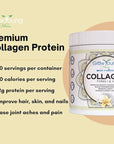 Grow Young Fitness Collagen Protein - Vanilla, Promotes Skin, Bones, Joints, Weight Loss, Sugar Free (12.41 oz) (1 Pack, 20 Servings)