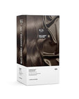 IGK Permanent Hair Dye Color Kit | 6N But First Coffee - Light Natural Brown | 100% Gray Color Coverage + Strengthen + Shine | Ammonia Free
