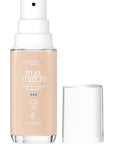 L'Oreal Paris True Match Super-Blendable Foundation, Medium Coverage Liquid Foundation Makeup, C2, Light, 1 Fl Oz