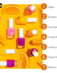 duri 90 Tangerine Peel Nail