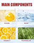 Keratin + Vitamins C Nail & Cuticle Oil, Keratin Protein Nail Moisturizes And Strengthening Care, Impove Cracked Nails & Rigid Cuticles, Deep Moisture For Nails And Cuticles For Nail Growth