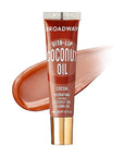 Ruby Kisses Broadway Vita-Lip Tinted Lip Gloss Set (3 Pack Cocoa, Butter, Chocolate) Ultra-Hydrating Coconut + Jojoba Oil & Soothing Formula with Vitamins, High-Shine Non-Sticky Finish Lip Balm